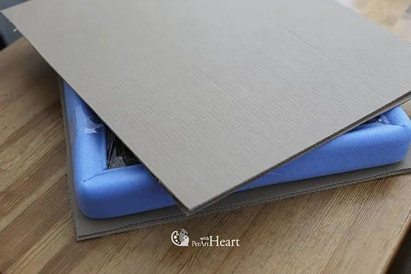 Pet portrait packaging